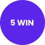 5 Wins